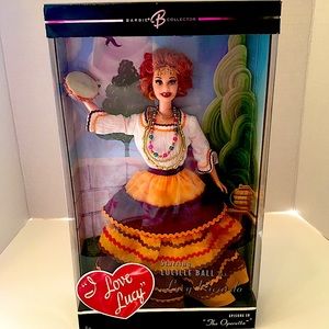 I Love Lucy Doll. The Operetta Gypsy Queen Barbie Doll & Tambourine. #38.  2005.